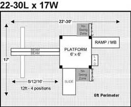 Jungle Fort Swing Set - Site Plan 1