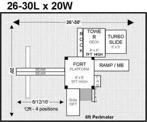 Jungle Fort Tower - Site Plan 2